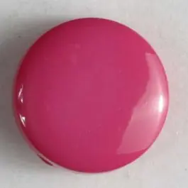 Modeknopf schlicht, glänzend – Größe: 15mm – Farbe: pink – Art.Nr. 201064 Hochwertig