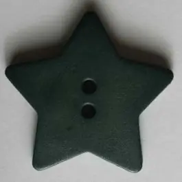 Quiltingknopf in Form eines hübschen Sternes – Größe: 28mm – Farbe: grün – Art.Nr. 289042 Gleich Bestellen