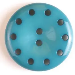 Kunststoffknopf mit 10 Löchern für freie Fantasie – Größe: 38mm – Farbe: grün – Art.Nr. 380184 Online Kaufen