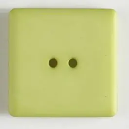 Original Kunststoffknopf, schlicht quadratisch – Größe: 25mm – Farbe: grün – Art.Nr. 318505