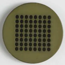 Saisonangebot Stickknopf mit 64 Löchern zur phantasievollen Gestaltung – Größe: 40mm – Farbe: grün – Art.Nr. 380150