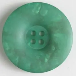 Beliebt 4-loch Kunststoffknopf marmoriert mit runder Vertiefung – Größe: 34mm – Farbe: grün – Art.Nr. 400069