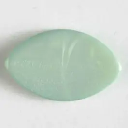 Kunststoffknopf in Augenform mit Öse – Größe: 34mm – Farbe: grün – Art.Nr. 372615 Sonderangebot