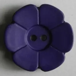 Quiltingknopf in Form einer hübschen Blume – Größe: 28mm – Farbe: lila – Art.Nr. 289088 Bestseller