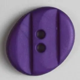 Modeknopf oval, dreifach unterteilt – Größe: 15mm – Farbe: lila – Art.Nr. 210963 Mengenrabatt