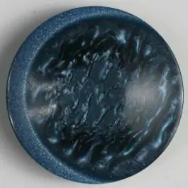 Kunststoffknopf mit einzigartiger Oberfläche – Größe: 18mm – Farbe: blau – Art.Nr. 251482 Neuheit