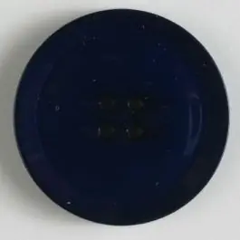 Kunststoffknopf schlicht mit erhobenem Rand mit 4 Löchern – Größe: 38mm – Farbe: marineblau – Art.Nr. 370498 Kostenloser Versand