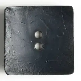 Modeknopf quadratisch, Strukturoberfläche, 2 Loch – Größe: 60mm – Farbe: marine blau – Art.Nr. 410051 Nur Heute