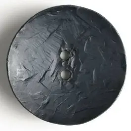 Beliebt Modeknopf rund, Strukturoberfläche, 2 Loch -Größe: 60mm – Farbe: marine blau – Art.Nr. 410036