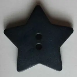 Quiltingknopf in Form eines hübschen Sternes – Größe: 28mm – Farbe: blau – Art.Nr. 289036 Heute Kaufen