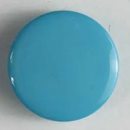 Super-Preis Modeknopf schlicht, glänzend – Größe: 15mm – Farbe: blau – Art.Nr. 201056