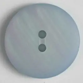 Neu Kunststoffknopf mit zarten Streifen, 2 Loch – Größe: 23mm – Farbe: blau – Art.Nr. 300730