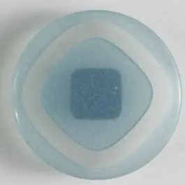 Schneller Versand Kunststoffknopf in verschiedenen Helligkeitsstufen – Größe: 18mm – Farbe: blau – Art.Nr. 251518