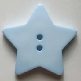 Quiltingknopf in Form eines hübschen Sternes – Größe: 28mm – Farbe: blau – Art.Nr. 289032 Exklusiv