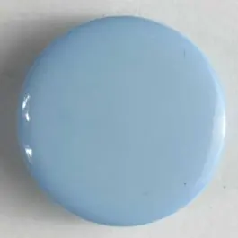 Modeknopf schlicht, glänzend – – Größe: 15mm – Farbe: blau – Art.Nr. 201054 Geprüft