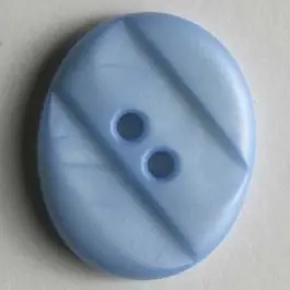 Modeknopf oval, dreifach unterteilt – Größe: 15mm – Farbe: blau – Art.Nr. 210958 Kostenloser Rückversand