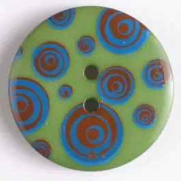 Abverkauf Modeknopf – Größe: 25mm – Farbe: braun – Art.-Nr.: 330700