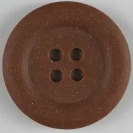 Wochenendangebot Kunststoffknopf gesprenkelt mit breitem Rand – Größe: 30mm – Farbe: braun – Art.Nr. 340414