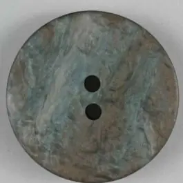 Kunststoffknopf mit auffallender Marmorierung, 2 Loch -Größe: 25mm – Farbe: braun – Art.Nr. 320409 Markenprodukt
