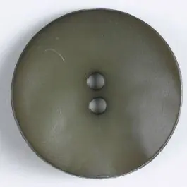 Top-Seller Kunststoffknopf, schlicht, mattglänzend, 2 Loch – Größe: 40mm – Farbe: braun – Art.Nr. 407503