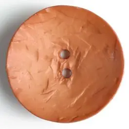Neu Im Sortiment Modeknopf rund, Strukturoberfläche, 2 Loch – Größe: 60mm – Farbe: braun – Art.Nr. 410032