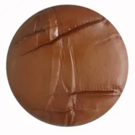 Jetzt Kaufen Kunststoffknopf mit Öse – Größe: 38mm – Farbe: braun – Art.Nr. 362507