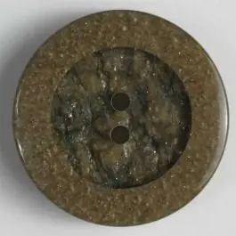 Ab Werk Kunststoffknopf in modischem Design – Größe: 28mm – Farbe: beige – Art.Nr. 360320