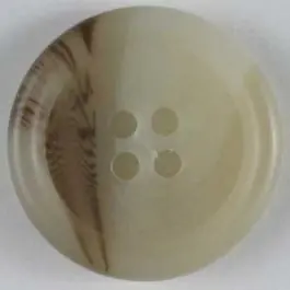 Schneller Versand Kunststoffknopf mit schönem Farbverlauf – Größe: 23mm – Farbe: beige – Art.Nr. 260917