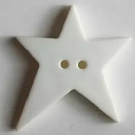 Quiltingknopf in Form eines asymmetrischen Sternes – Größe: 28mm – Farbe: beige – Art.Nr. 259055 Meistverkauft