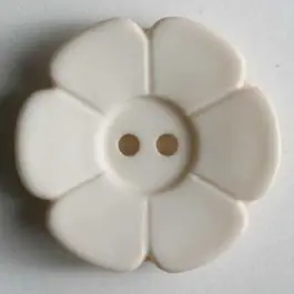 Großhandel Quiltingknopf in Form einer hübschen Blume – Größe: 28mm – Farbe: beige – Art.Nr. 289106