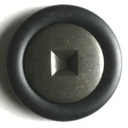 Kunststoffknopf mit quadratischer Vertiefung – Größe: 23mm – Farbe: schwarz – Art.Nr. 330245 Jetzt Bestellen