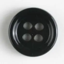 Modeknopf – Größe: 11mm – Farbe: schwarz – Art.-Nr.: 181272 Preisreduziert
