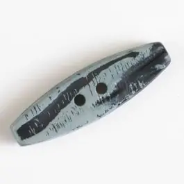 Knebelknopf mit 2 Löchern – Größe: 50mm – Farbe: schwarz – Art.Nr. 400057 Markenware