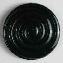 Modeknopf glänzend, spiralförmig – Größe: 45mm – Farbe: schwarz – Art.Nr. 370247 Gratis Versand