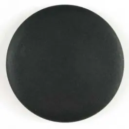 Modeknopf schlicht, matt – Größe: 34mm – Farbe: schwarz – Art.Nr. 320034 Original