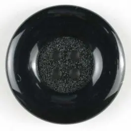 Ausverkauf Modeknopf mit Wulstrand – Größe: 50mm – Farbe: schwarz – Art.Nr. 380078