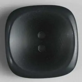 Top-Angebot Kunststoffknopf quadratisch mit fließendem Rand – Größe: 25mm – Farbe: grau – Art.Nr. 360396