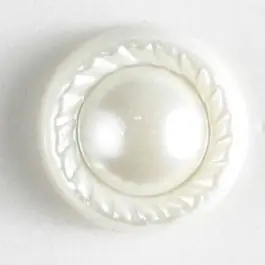 Premium Modeknopf – Größe: 11mm – Farbe: weiss – Art.-Nr.: 230201