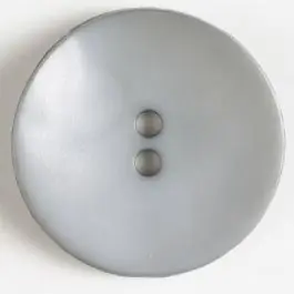 Kunststoffknopf, schlicht, mattglänzend, 2 Loch – Größe: 40mm – Farbe: grau – Art.Nr. 407500 Heißes Angebot