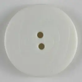 Modeknopf abwechselnd matt und glänzend, 2 Loch – Größe: 23mm – Farbe: weiß – Art.Nr. 250715 Handgefertigt