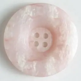 4-loch Kunststoffknopf marmoriert mit runder Vertiefung – Größe: 34mm – Farbe: weiss – Art.Nr. 400064 Sale