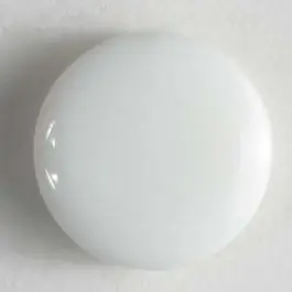 Modeknopf schlicht, glänzend – Größe: 15mm – Farbe: weiß – Art.Nr. 201264 Günstig