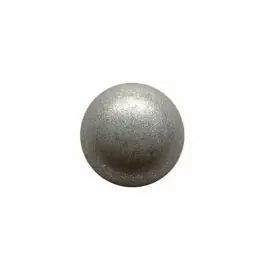 Neu Vollmetallknopf rund mit Öse – Größe: 14mm – Farbe: altzinn – ArtNr.: 281304