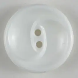 Super-Preis Modeknopf mit geschwungender Einkerbung – Größe: 18mm – Farbe: weiß – Art.Nr. 260714