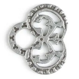 Beliebt Dirndelhaken – Größe: 30mm – Farbe: altsilber – Art.Nr. 400907