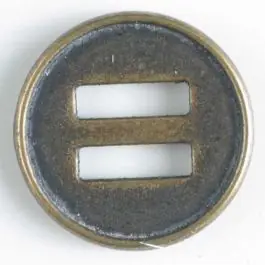 Preisreduziert Vollmetallknopf – Größe: 28mm – Farbe: altmessing – Art.Nr. 360450