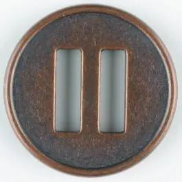 Vollmetallknopf – Größe: 18mm – Farbe: kupfer – Art.Nr. 290727 Wochenendangebot