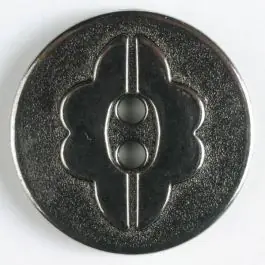 Preiswert Vollmetallknopf  – Größe: 18mm – Farbe: altsilber – Art.-Nr.: 290343