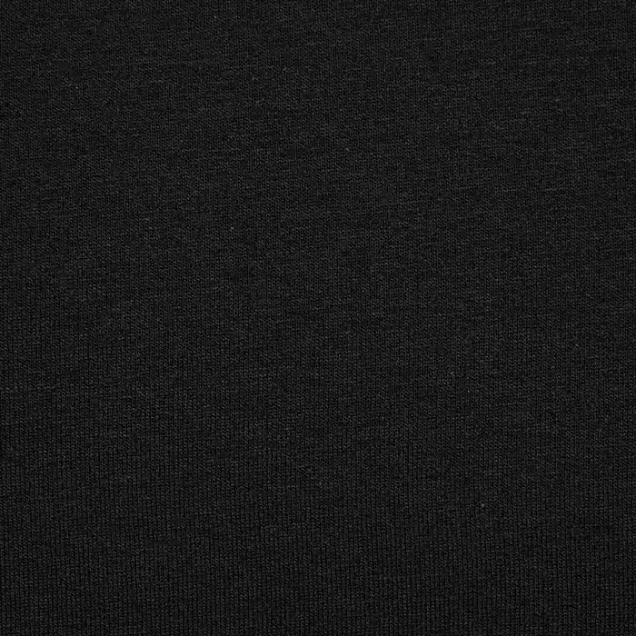 Ab Werk Sweatshirtstoff, Flauschig, 30203-21, Schwarz