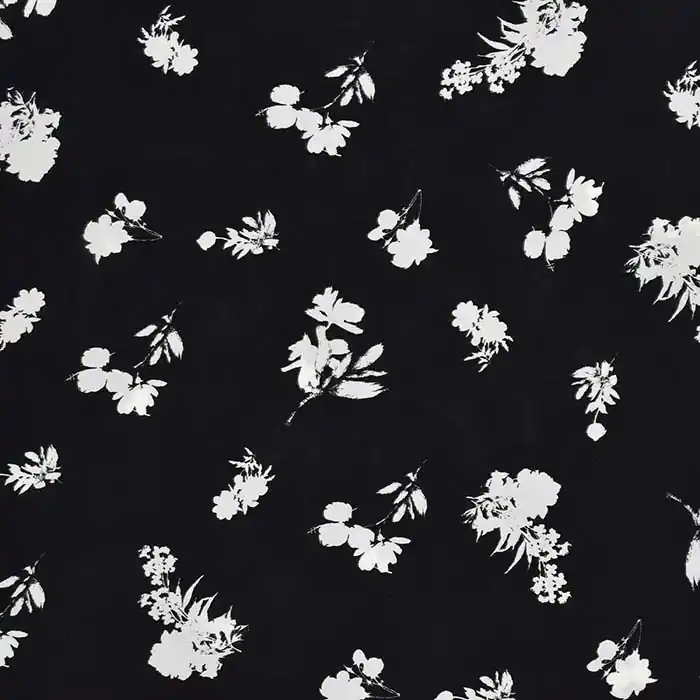 Markenware Gewebe, Viskose, floral, 29895-04